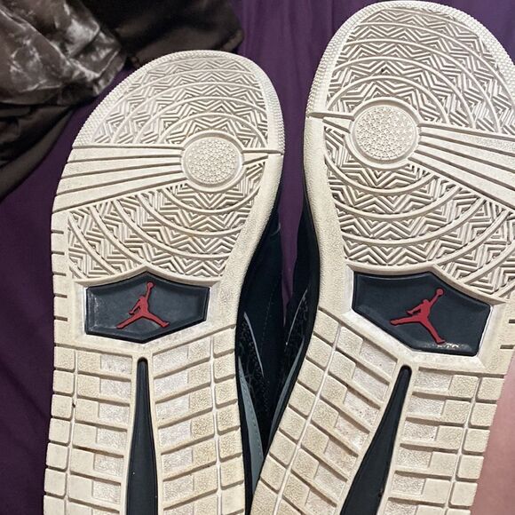EUC 2012 Air Mens Jordan Sixty Club 'Black Stealth' Sneaker Shoes 10 - Picture 6 of 7